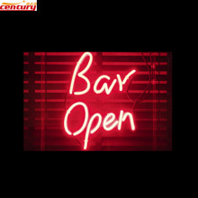 wholesale china factory price open bar neon sculpture