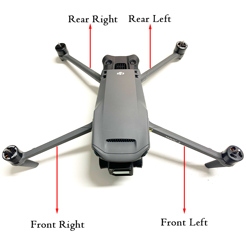 DJI Mavic 3 Front Motor Arm Rear Motor Arm