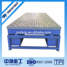 Adjustable Motor Machine Engine Cast Iron Surface Plate for fix and debug