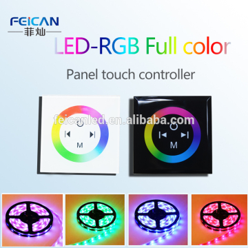 Full color touch panel led rgb controller,wall touch panel led controller