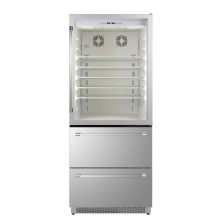 Double Door Energy Saving Refrigerator for Dormitory and Office