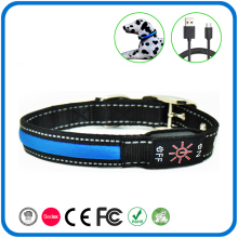 Nylon Colorful Training Glow Dog Collars