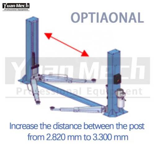 Manually Unlock the Two Post Lift