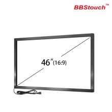 Install Infrared LED LCD Touch Screen TV 46"