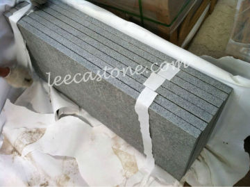 Grey granite patio floor pavers