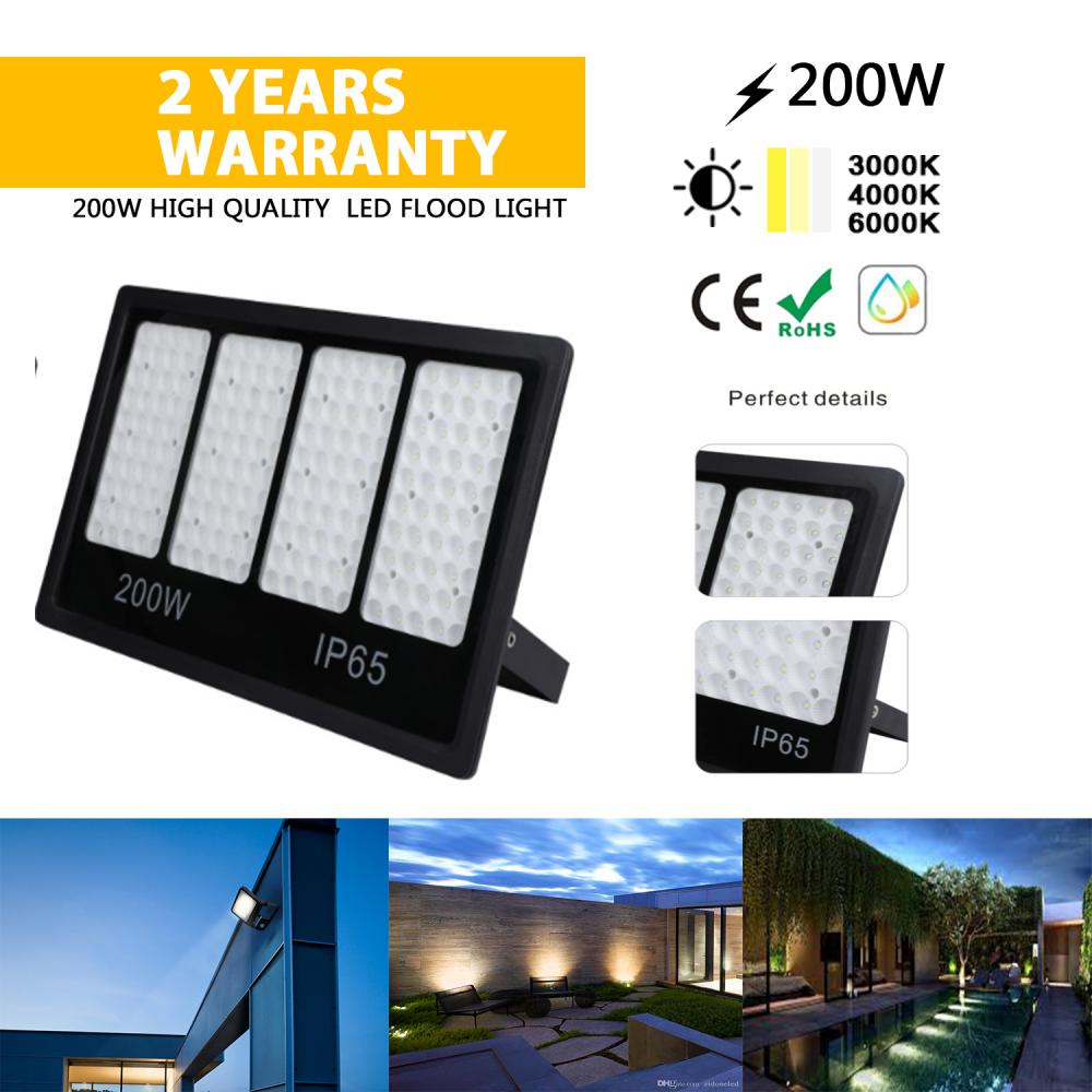 Lâmpada holofote de 200W para exterior LED