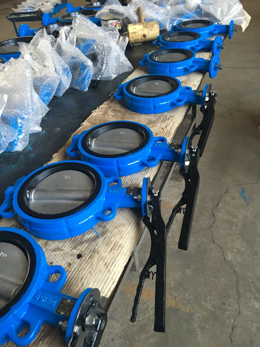Wafer Butterfly Valve with Lever Lt Type