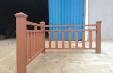 Environmental Cedar Wpc Garden Fence , Wpc Outdoor Railing Board