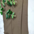 Högkvalitativ brun stretchig polyester herrturbyxor