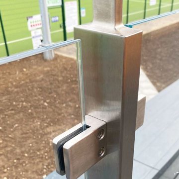 Railing cast glass handrail balcony glass handrail