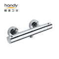 Cylindrical Wall Mounted Thermostatic Shower Mixer Taps