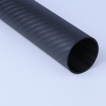 Wholesale Price Cross Woven Carbon Fiber Button Tube
