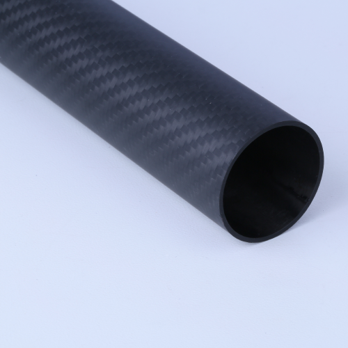 Χονδρική τιμή Cross Woven Carbon Fiber Button Tube