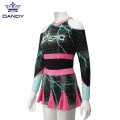 Customated design high quality girls cheerleading uniforms