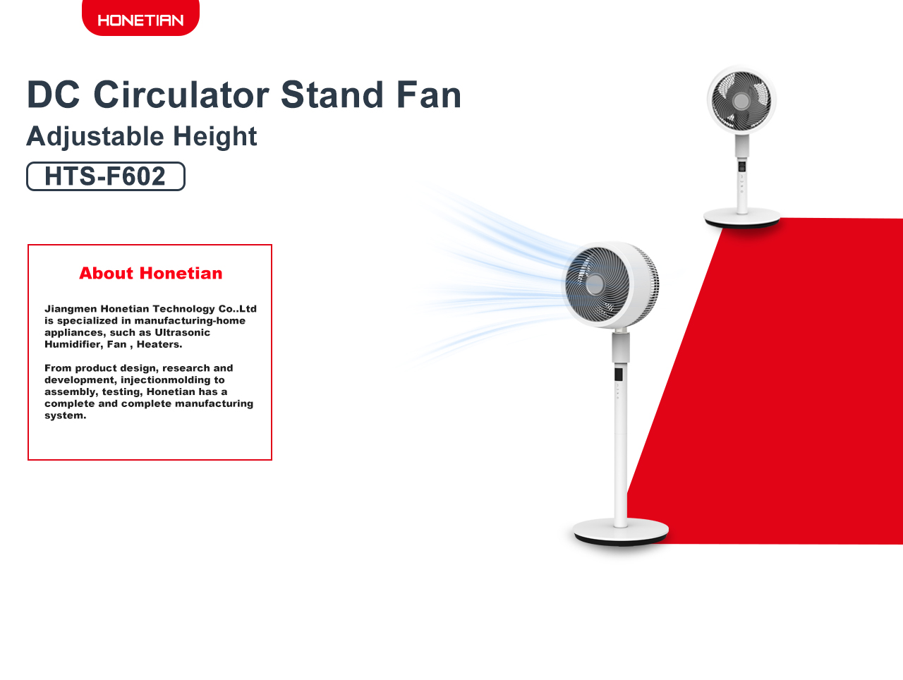 HTS-F602 Circulator Fan HTS-F602 Circulator Fan