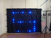 led vedio curtain