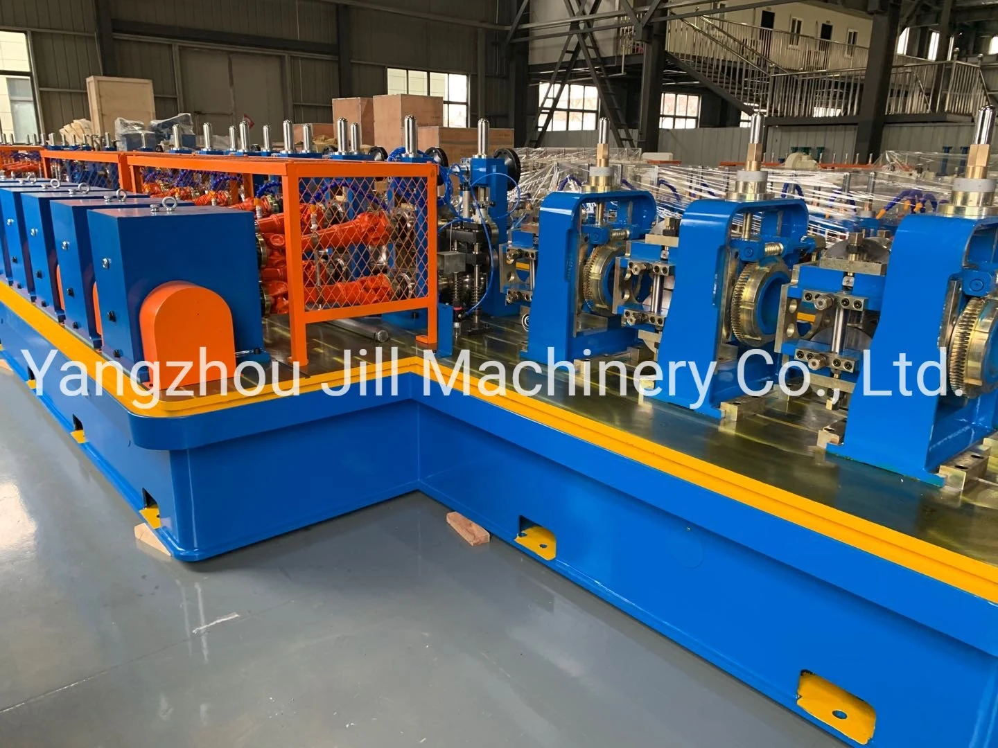 Erw Mill High Precision Cold Roll Forming Rolls Machine Line4