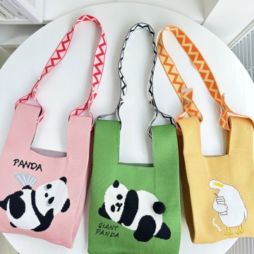 Colored Knitted Shoulder Strap Accessories for Adjustable Fashion Bags