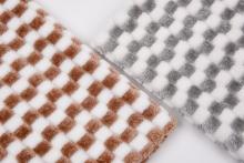 Flannel Jacquard plait design Knitting Fabric