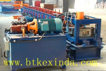 Hydraulic Transmission Steel C Purlin Cold Roll Forming Machine Roll Former c section purlin roll former