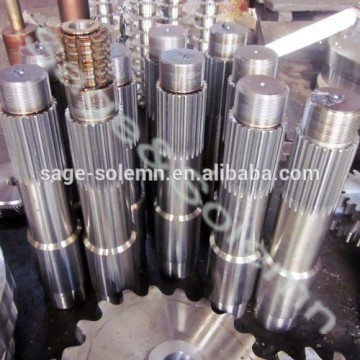 Custom Big Spur Gear Shaft,High Precision Gear Shaft,Bevel Gear Shaft