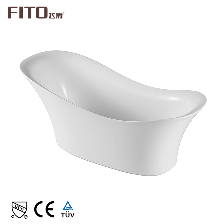 European Style Indoor Bathroom Portable Bathtub Classic Bathtub Simple Deep Acrylic Bathtubtub