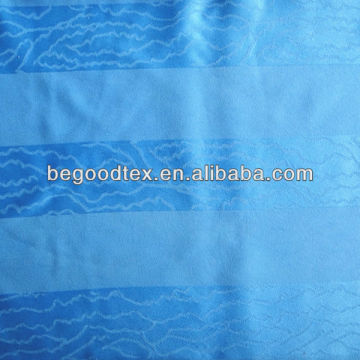 Inherently FR polyester jacquard curtain fabric