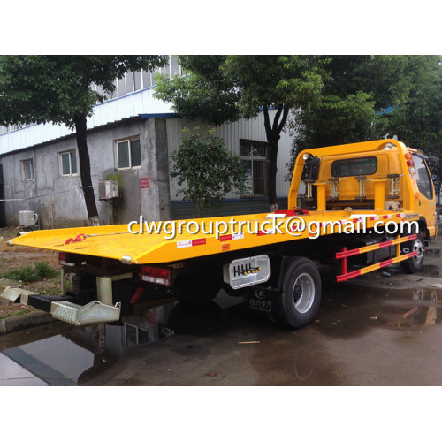 รถบรรทุกถนน JAC Flat Two-in-one Road Wrecker Truck