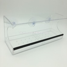 Wholesale AS017 large acrylic window bird feeder with removable tray for squirrel proof bird feeder with hooks on selling