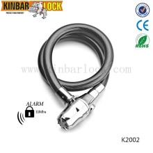 Steel Cable siren lock w/o alarm