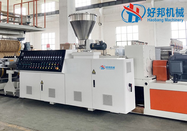 PVC foam sheet extrusion production machines