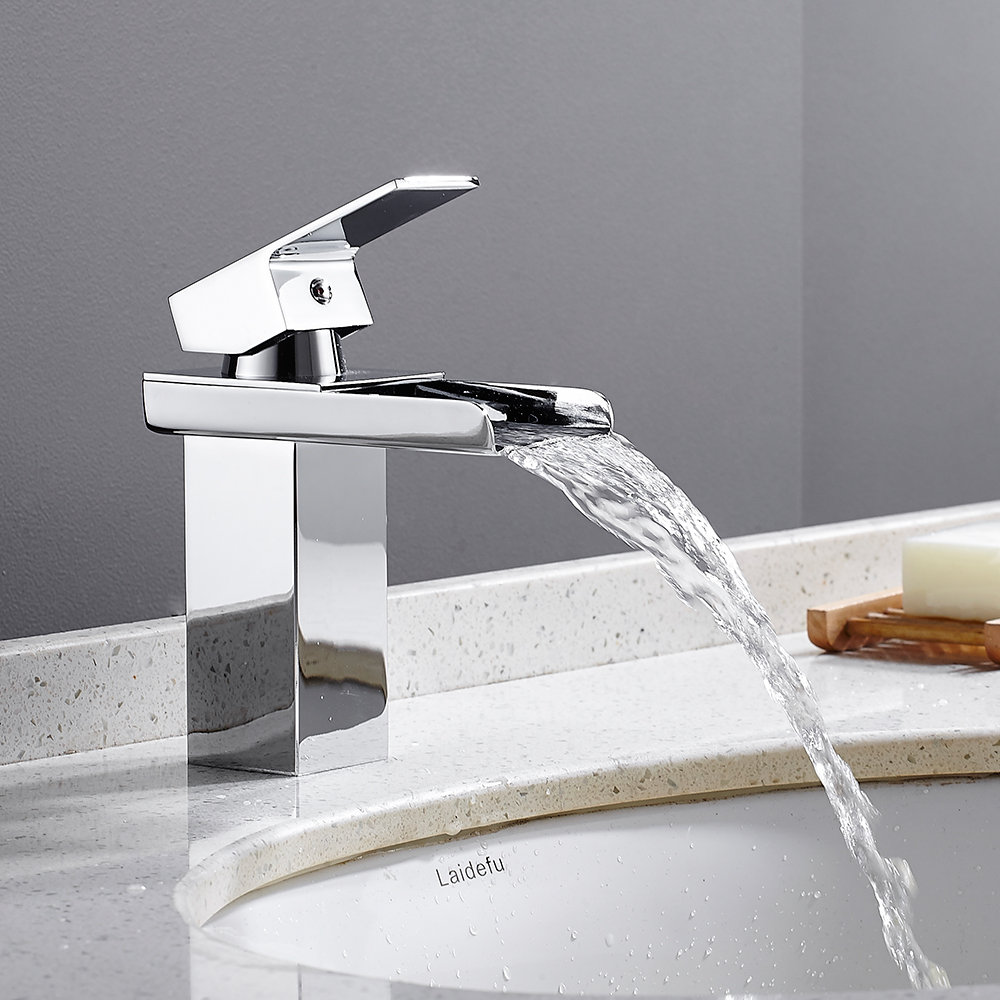 G007LED Waterfall bathroom faucet,basin faucet manufacturer wash basin taps