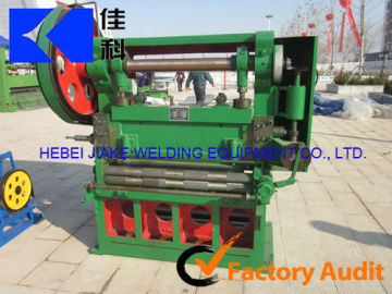 expanded metal plate machine / expanded metal mesh making machine (manufacture)