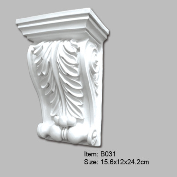 Polyurethane Decorative Brackets for Architectural Use