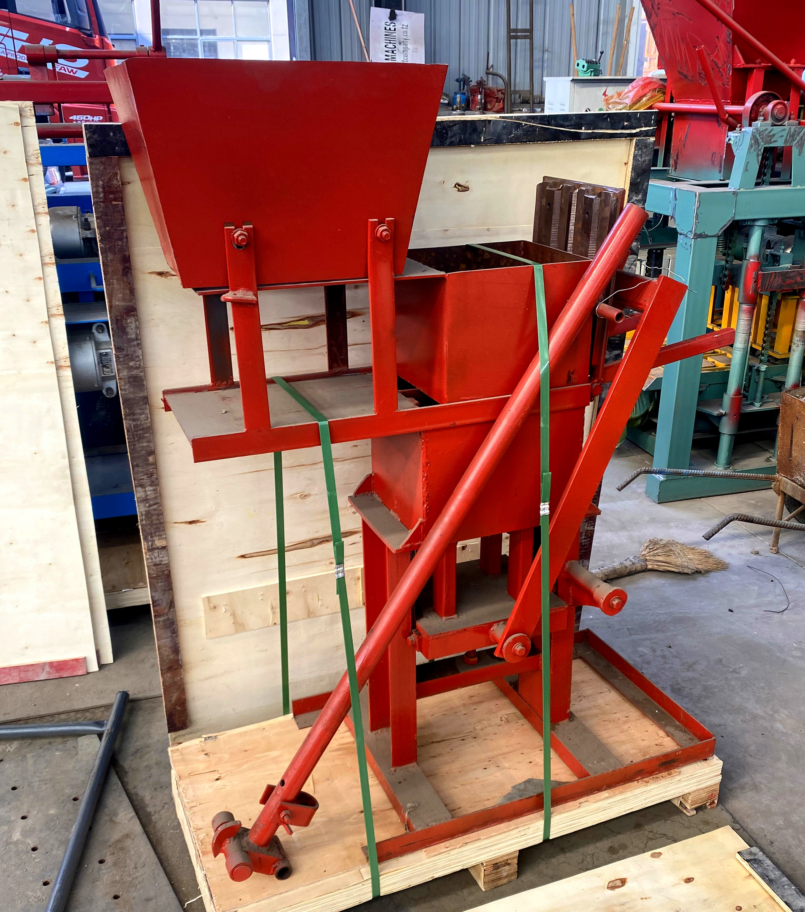 Qmr2-40 Manual Interlocking Earth Clay Brick Making Machine, High ...