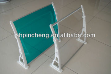 polycarbonate solid sheet awning