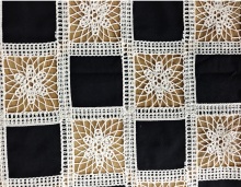Embroidery lace fabric