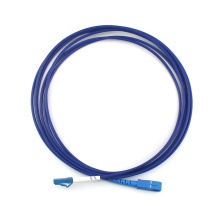 SC to LC OM5 Simplex Armored Patch Cord
