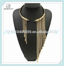 Women Exaggerated Gold Jewelry, Gold Jewelry Display, Chain Necklace Jewelry