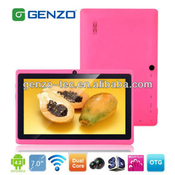 Hot Sale Android 4.1 With GPS ATV FM Radio DUAL SIM Free Android Games Download Tablet Pc