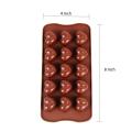 amazon hot sales diferentes formas moldes de chocolate de silicona