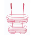 Fashion iron hanging towel bathroom rack shower shelf