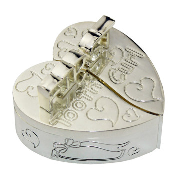 Heart shaped Tooth Box and Curl Box