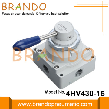 4HV430-15 Válvula de alavanca manual rotativa tipo Airtac 1/2 &#39;&#39;