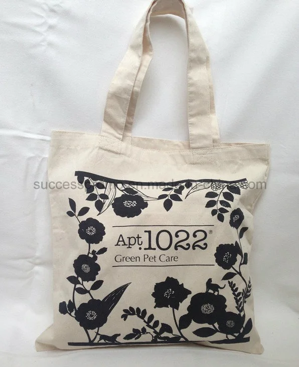 2016 Cheap Tote Bag Cotton Canvas with Custom Logo