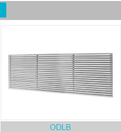 HVAC Aluminum Linear Air Outlet Grille with 30 degree blade