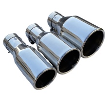 High Performance 2.5 Inch Blue Burnt Titanium Exhaust Tip