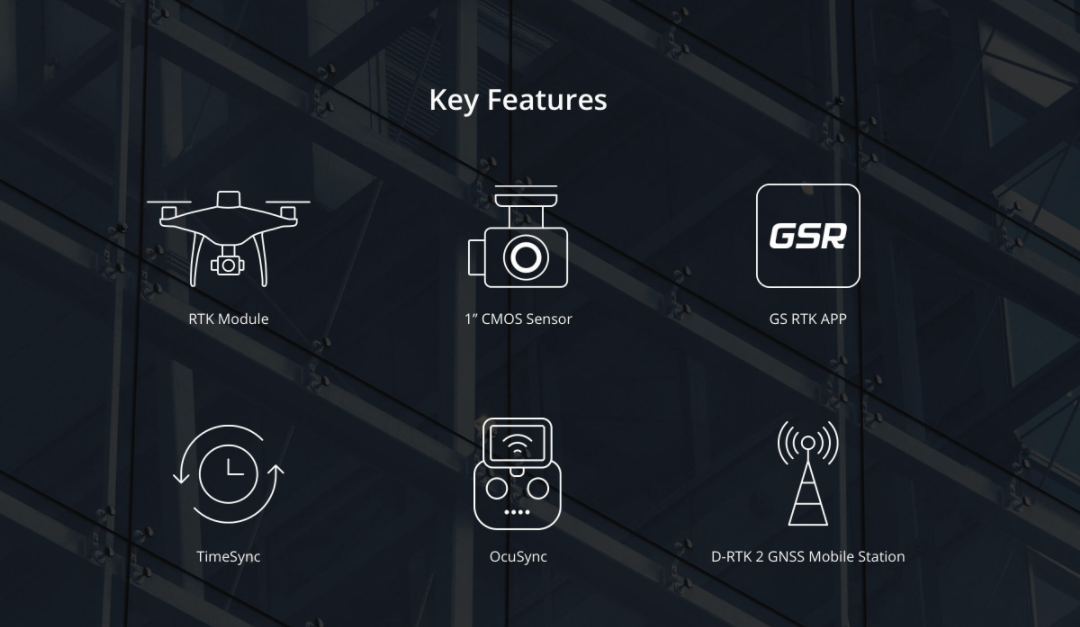 DJI Original Brand Phantom 4 RTK SE With 7km Max transmission range 30Mins Max Fly Time