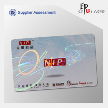 84*52mm Id Card Hologram Laminated Overlay for PVC card