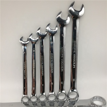 Open end combination wrench